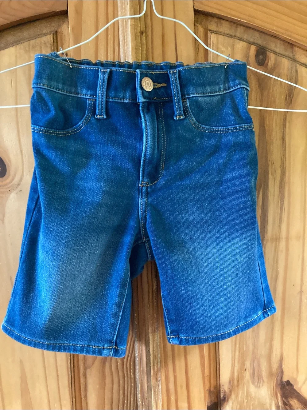 Girls Old Navy Ballerina blue jean shorts size 10
